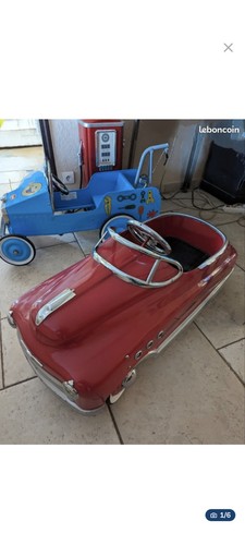 Voitures pédales métal - voitures, à